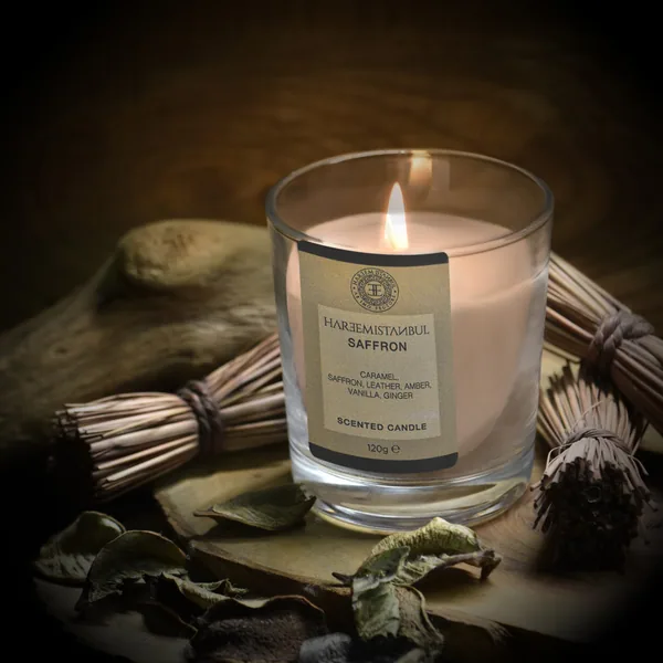 SAFFRON-CANDLE